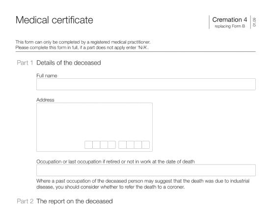 Cremation Fees